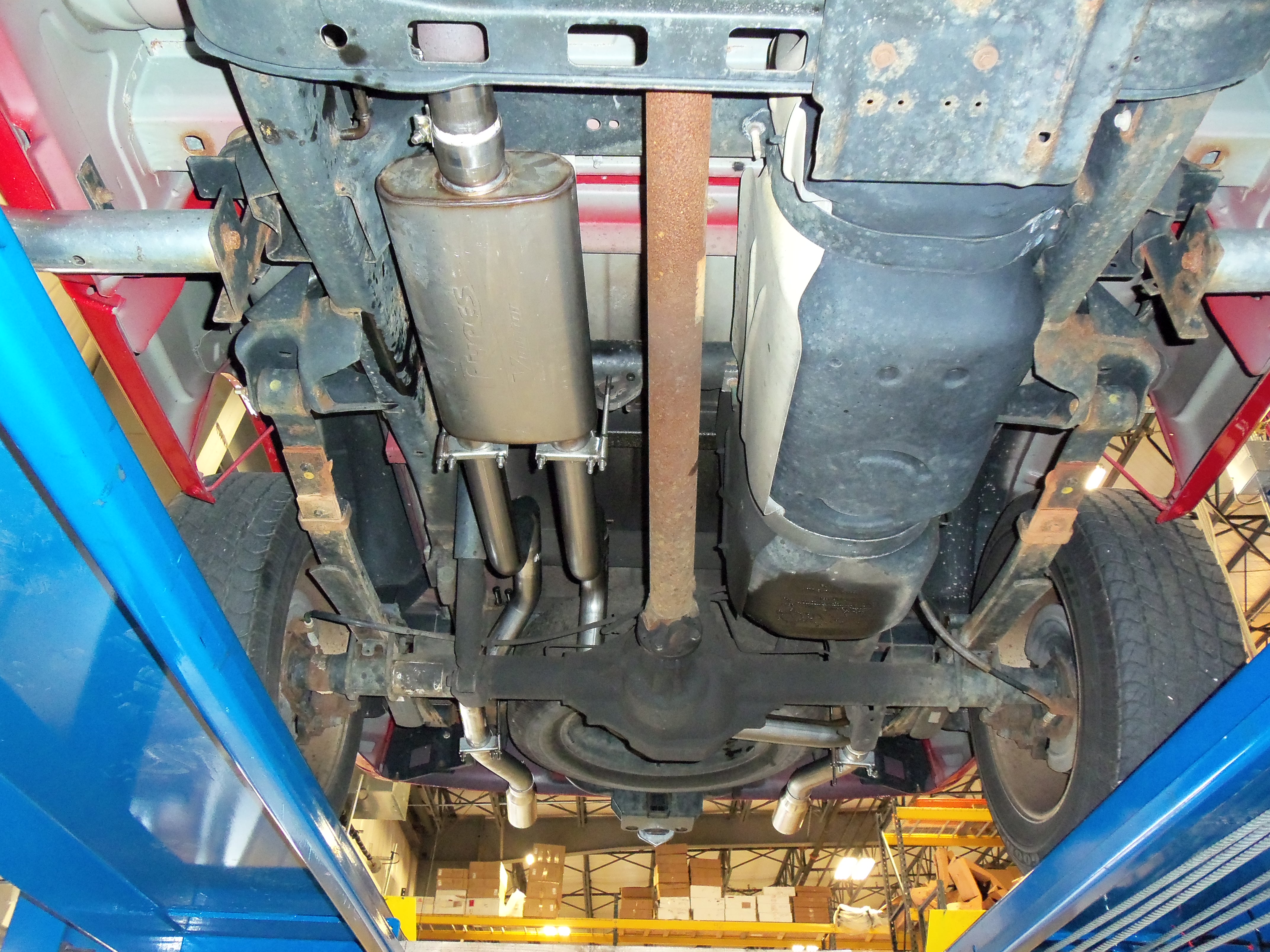 2002 2005 Dodge Ram 1500 Cat Back Exhaust System With Violator